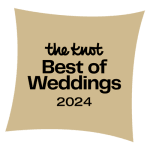 The Knot Best of Weddings 2024 award badge