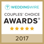 WeddingWire Couples’ Choice Awards 2017 badge